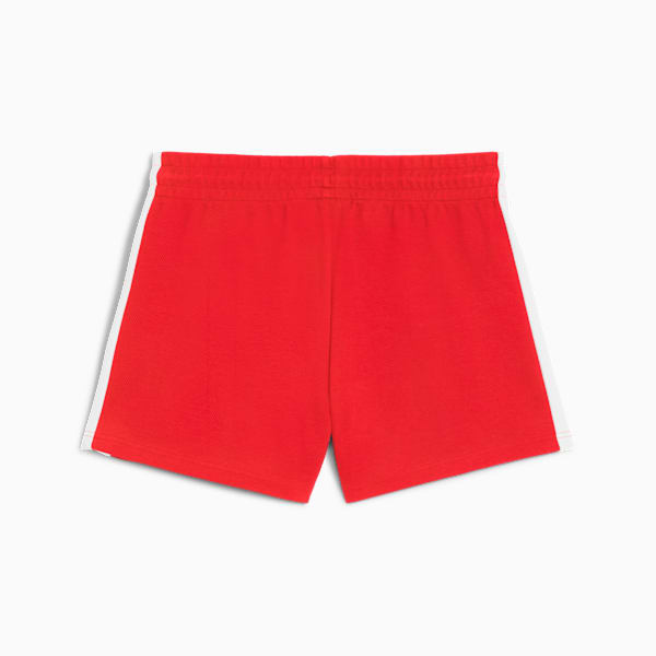 T7 Pintuck 4" Shorts Women, For All Time Red, extralarge